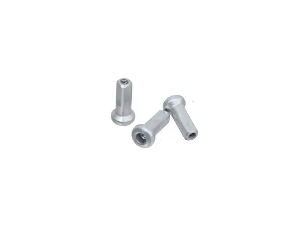 DT Swiss Hidden ProLock mosaz nipl 2.0 x 12 mm stříbrná