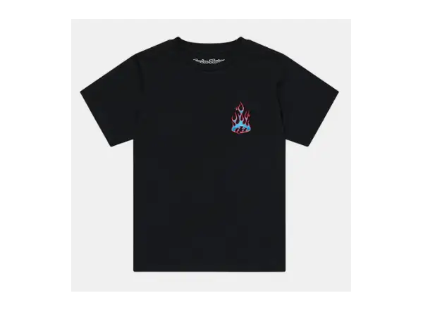 Troy Lee Designs Torched dětské triko krátký rukáv Black