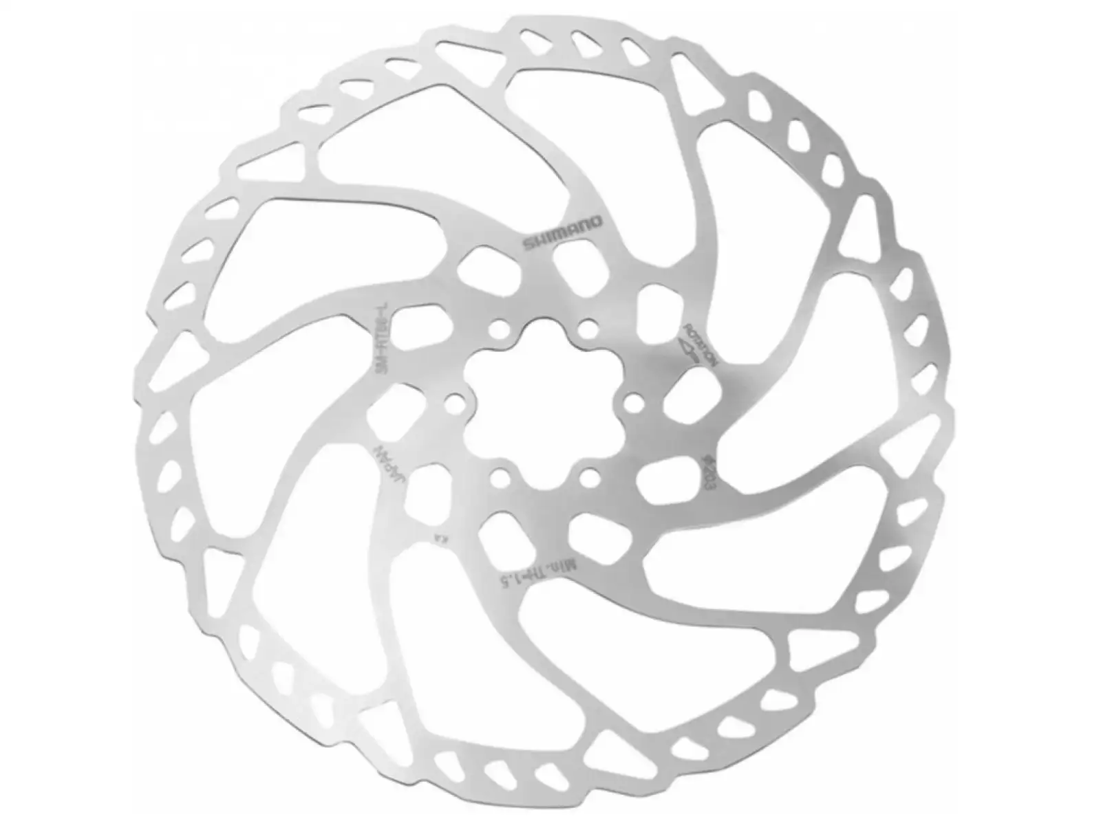 Shimano SLX SM-RT66-L brzdový kotouč 203mm - Z KOLA