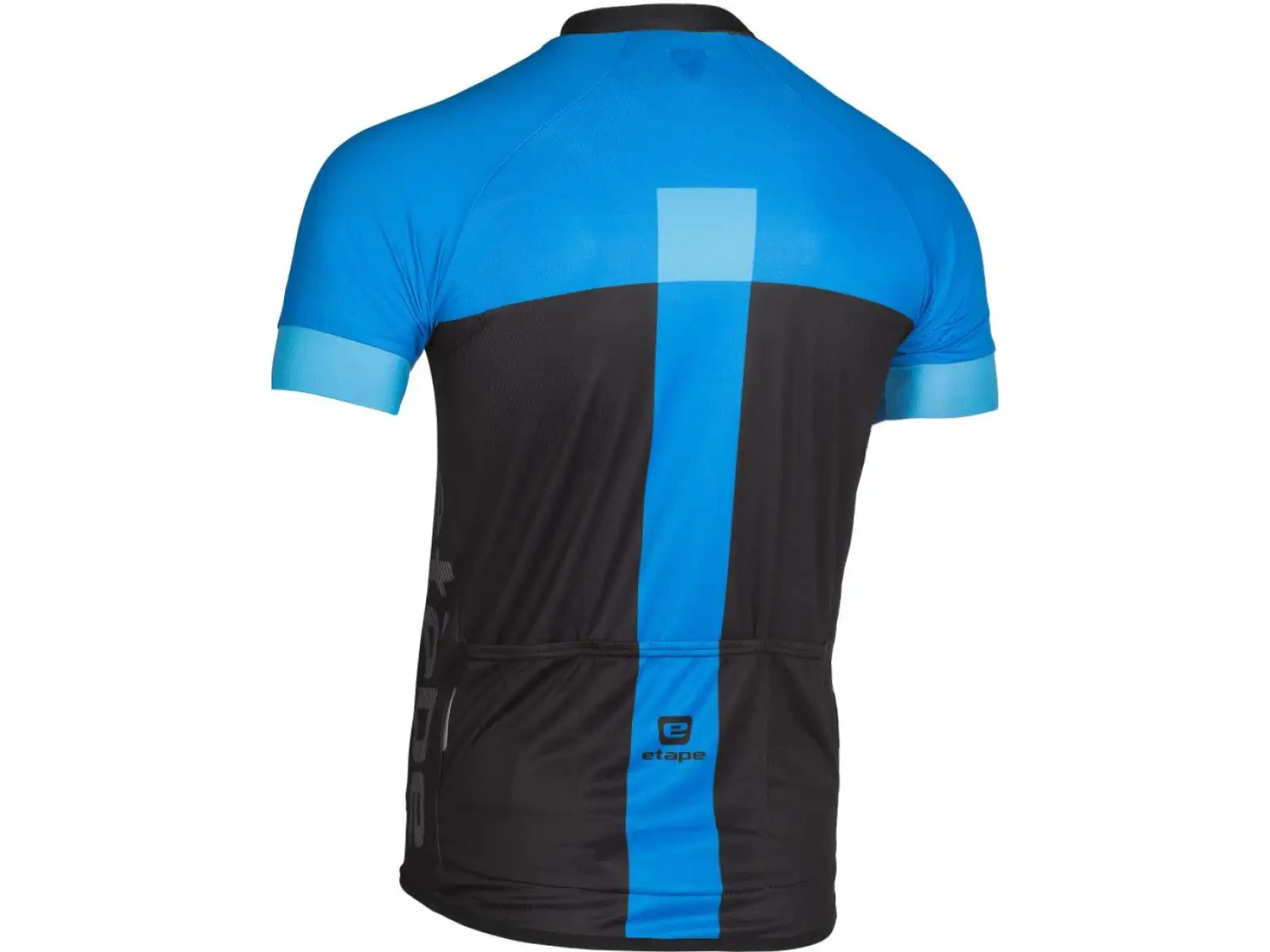 Etape Face pánský dres krátký rukáv černá/modrá