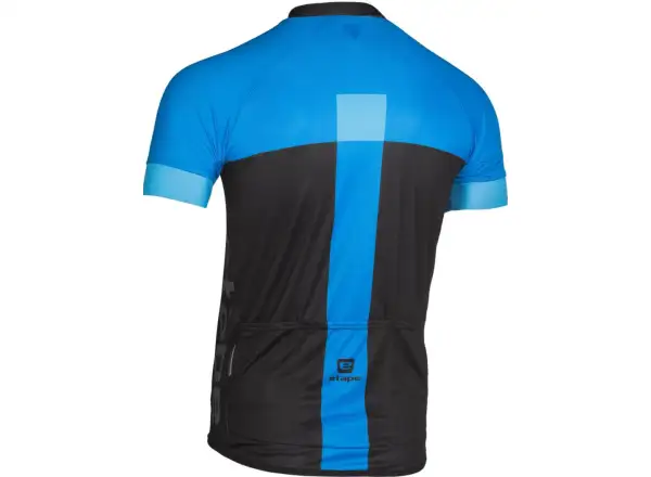 Etape Face pánský dres krátký rukáv černá/modrá
