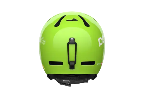 POC POCito Fornix MIPS dětská lyžařská přilba Fluorescent Yellow/Green