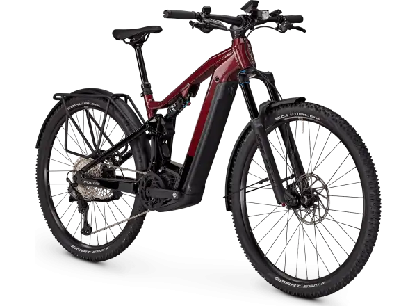 Focus Thron2 6.8 EQP DI 625Wh celoodpružené elektrokolo Mahagonyred/Magicblack