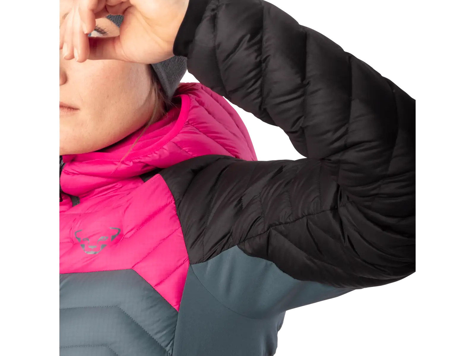 Dynafit Radical Down Hooded dámská Bunda Black Out/6550/0720