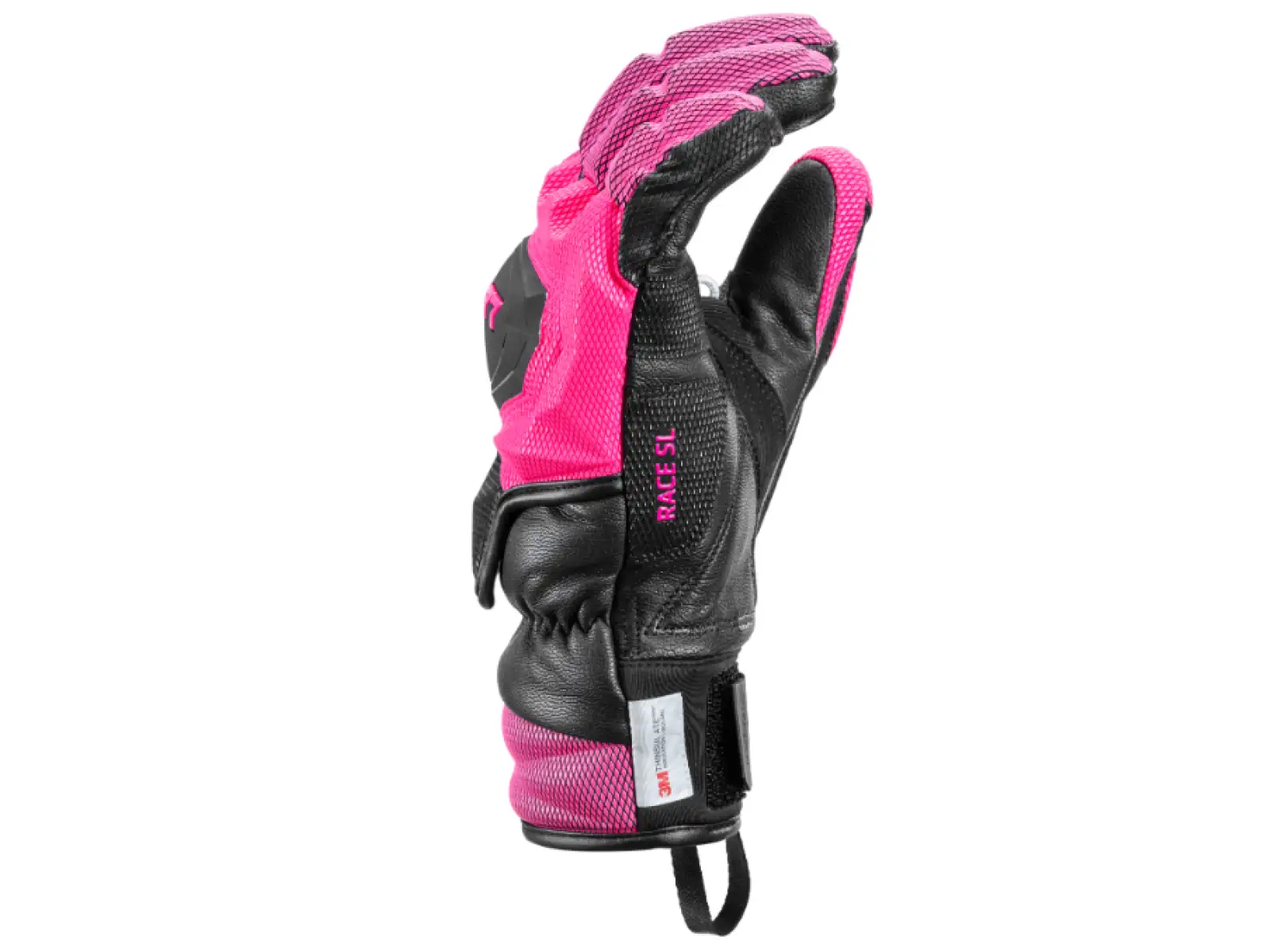 Leki WCR Venom SL 3D dámské závodní rukavice Black-Pink
