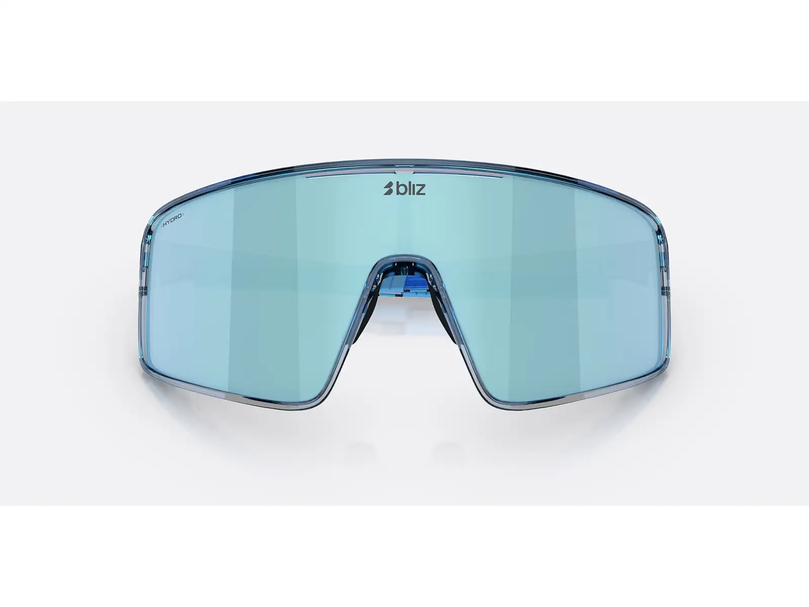 Bliz P001s sluneční brýle Transparent Blue/Smoke Ice Blue Multi
