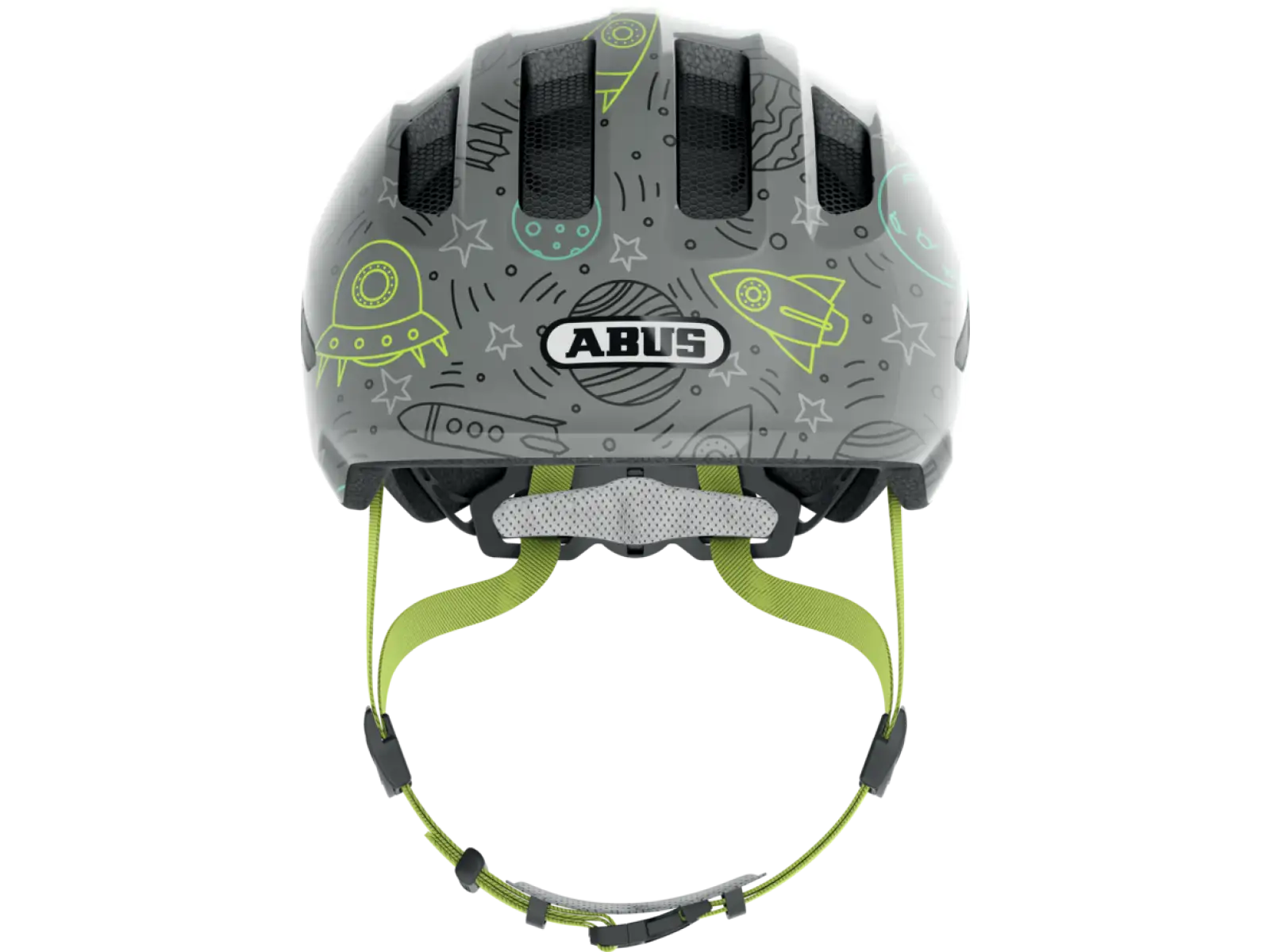 Abus Smiley 3.0 LED dětská přilba Grey Space