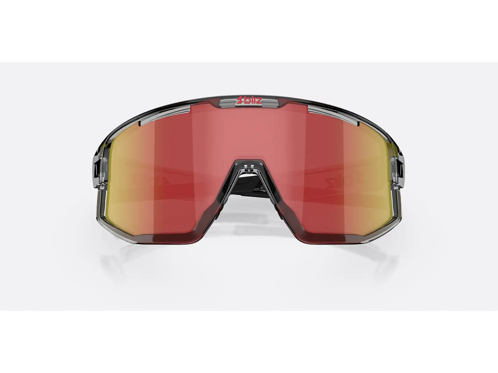 Bliz Fusion sluneční brýle Transparent Dark Grey/Brow Red Multi