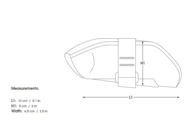 Apidura Expedition tool pack 0,5 l podsedlová brašna