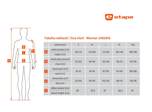 Etape Warmer pánská mikina antracit/žlutá fluo