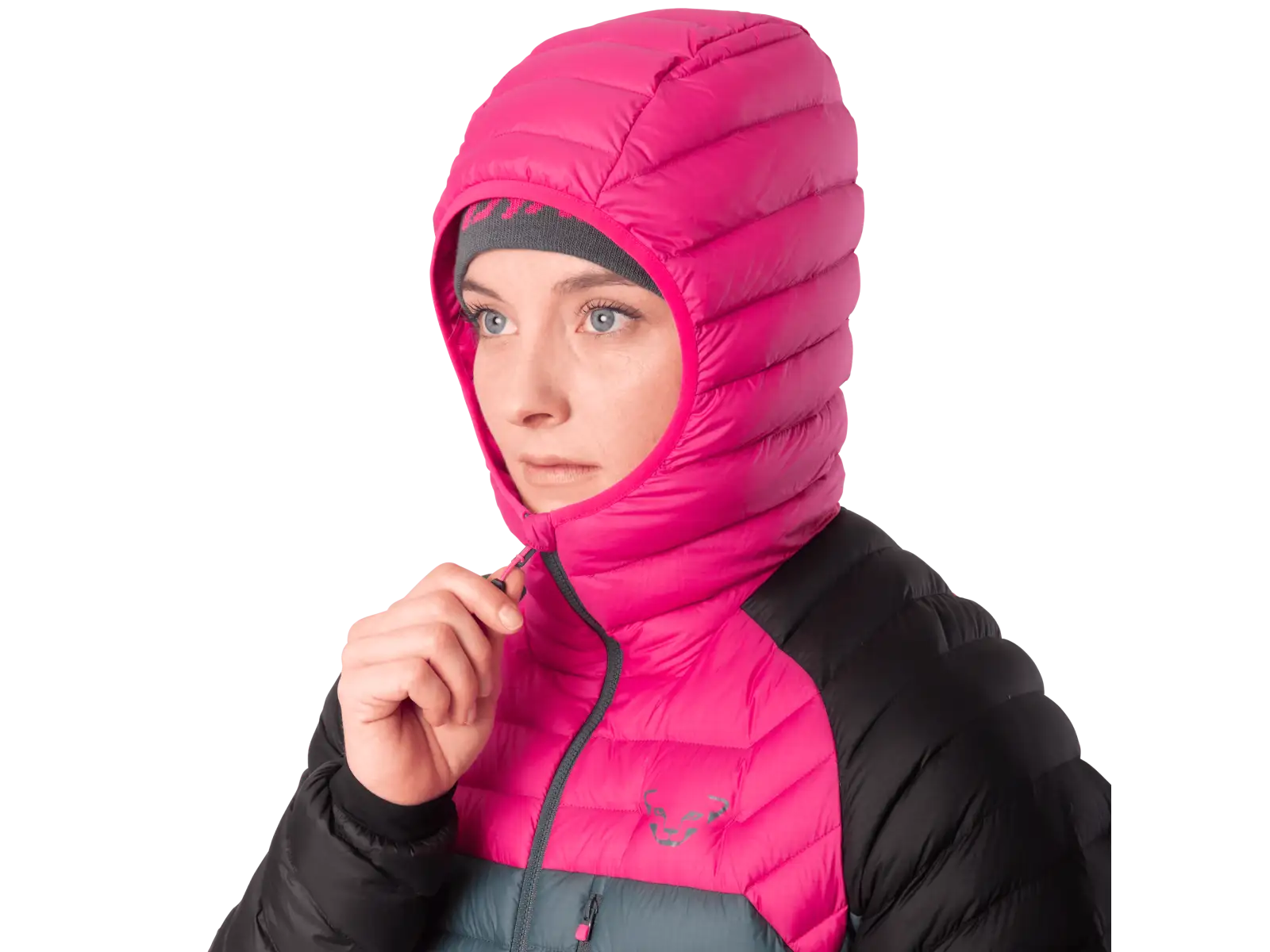 Dynafit Radical Down Hooded dámská Bunda Black Out/6550/0720