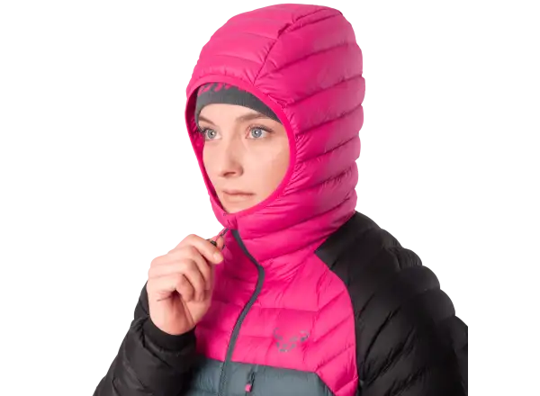 Dynafit Radical Down Hooded dámská Bunda Black Out/6550/0720