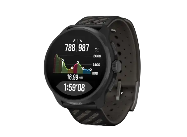Suunto Race 3S sportovní hodinky Titanium Black
