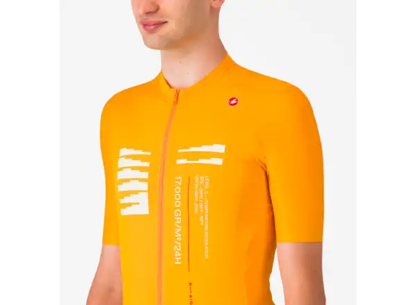 Castelli Espresso R-A/D pánský dres krátký rukáv Vivid Orange