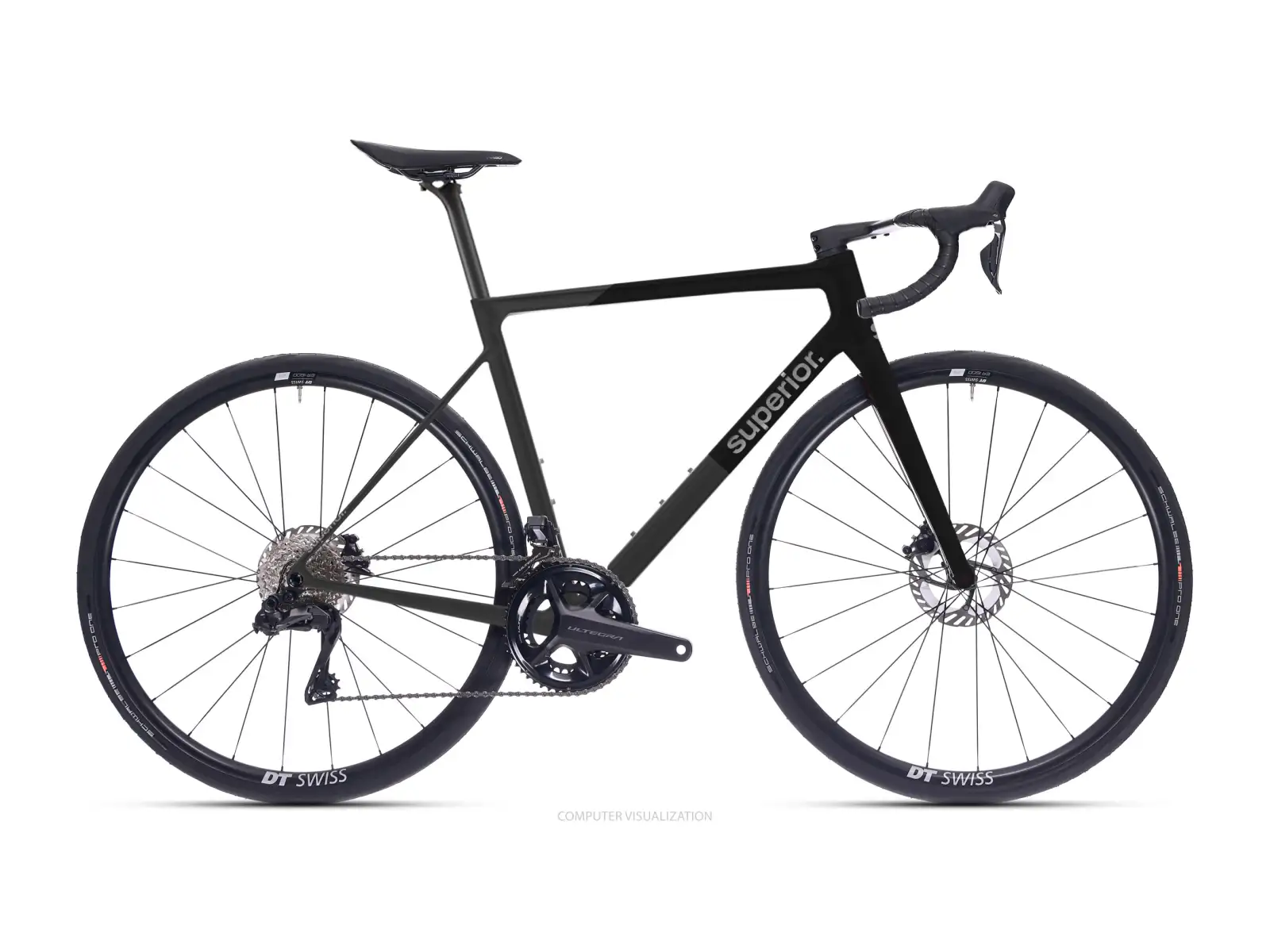 Superior RR 9.5 silniční kolo Matte Carbon / Black
