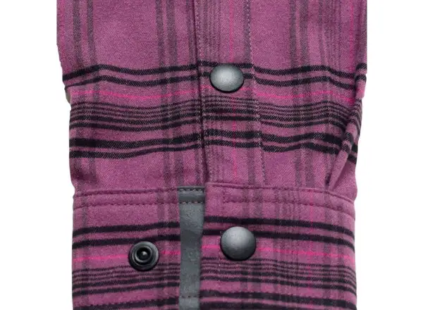 Troy Lee Designs Grind Flannel pánská košile Plaid Deep Purple