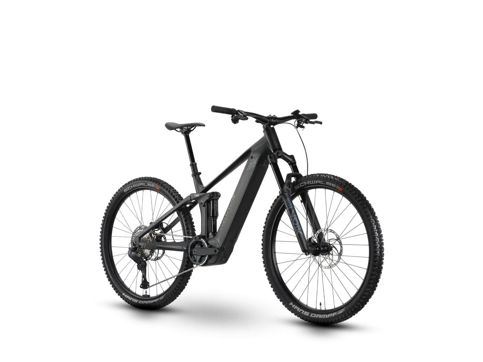 Raymon Korak Ultra micablack/chrome celoodpružené elektrokolo