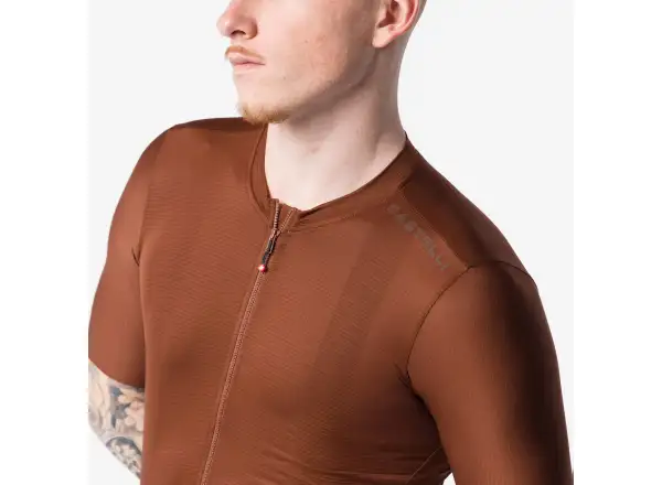 Castelli Espresso 2 pánský dres krátký rukáv Deep Mocha