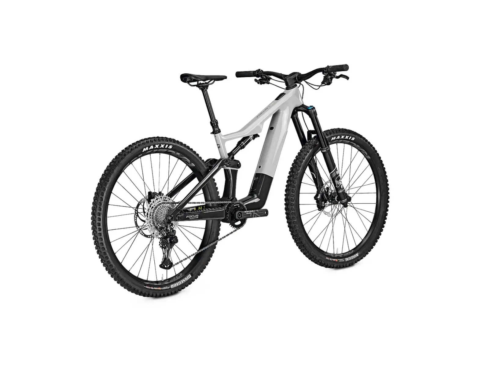 Focus Jam2 SL 8.8 DI 430Wh horské elektrokolo Lightgrey Glossy / Carbon Raw Glossy