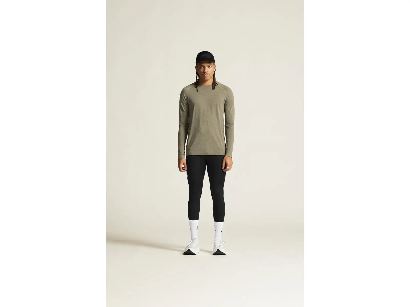 Craft Core Dry Active Comfort pánské triko dlouhý rukáv hnědá