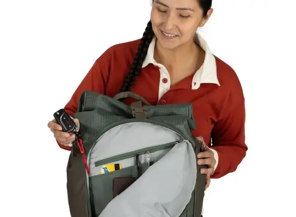 Osprey Transporter Roll Top batoh Raven Black