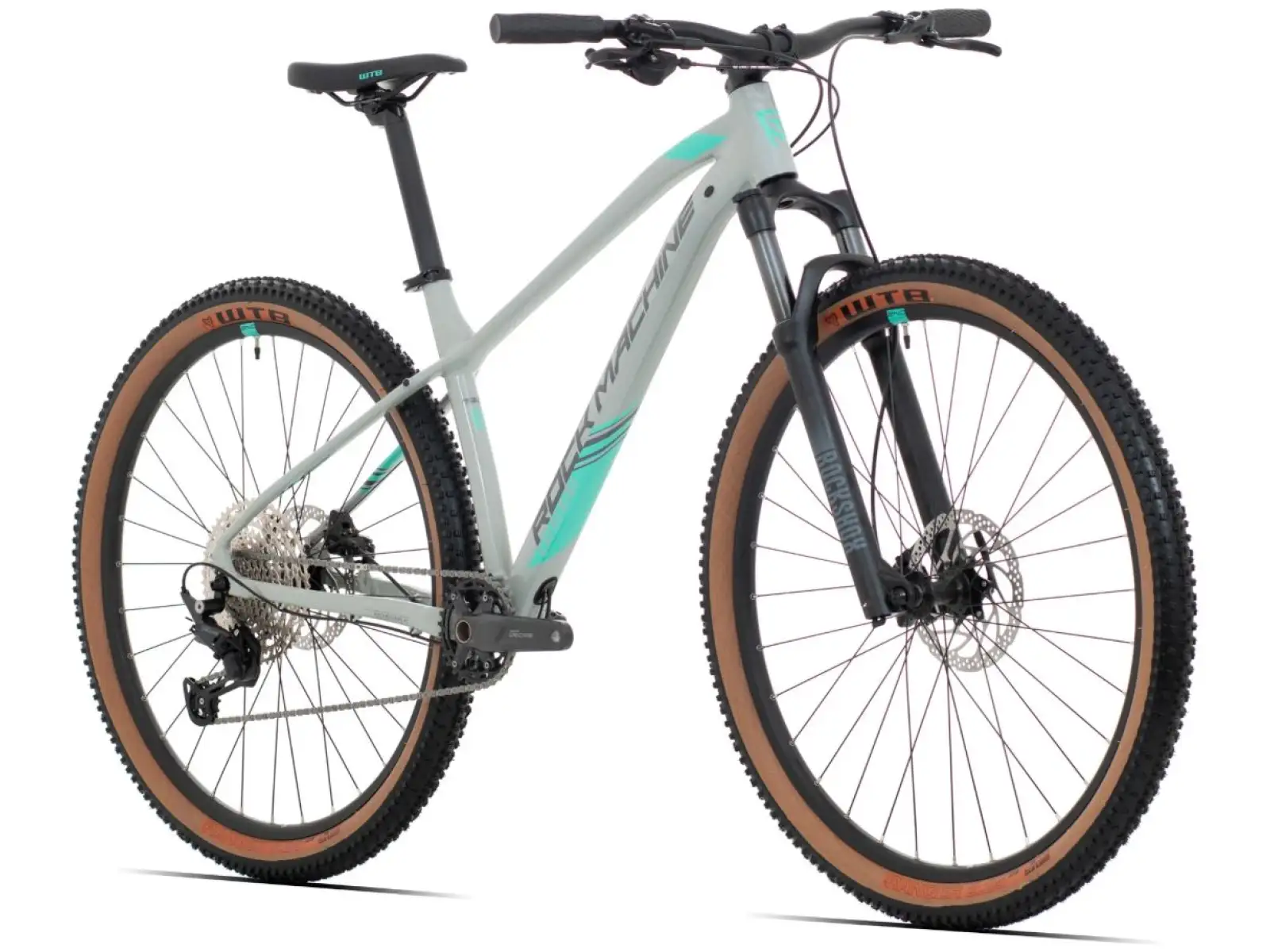 Rock Machine Catherine 60-29 gloss grey/mint green/dark grey horské kolo