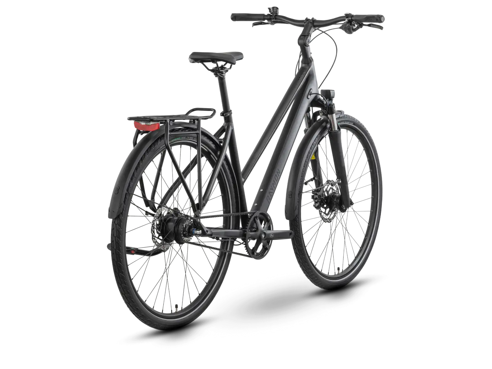 Raymon Zayn Ultra Trapeze trekingové kolo Black/Stealth