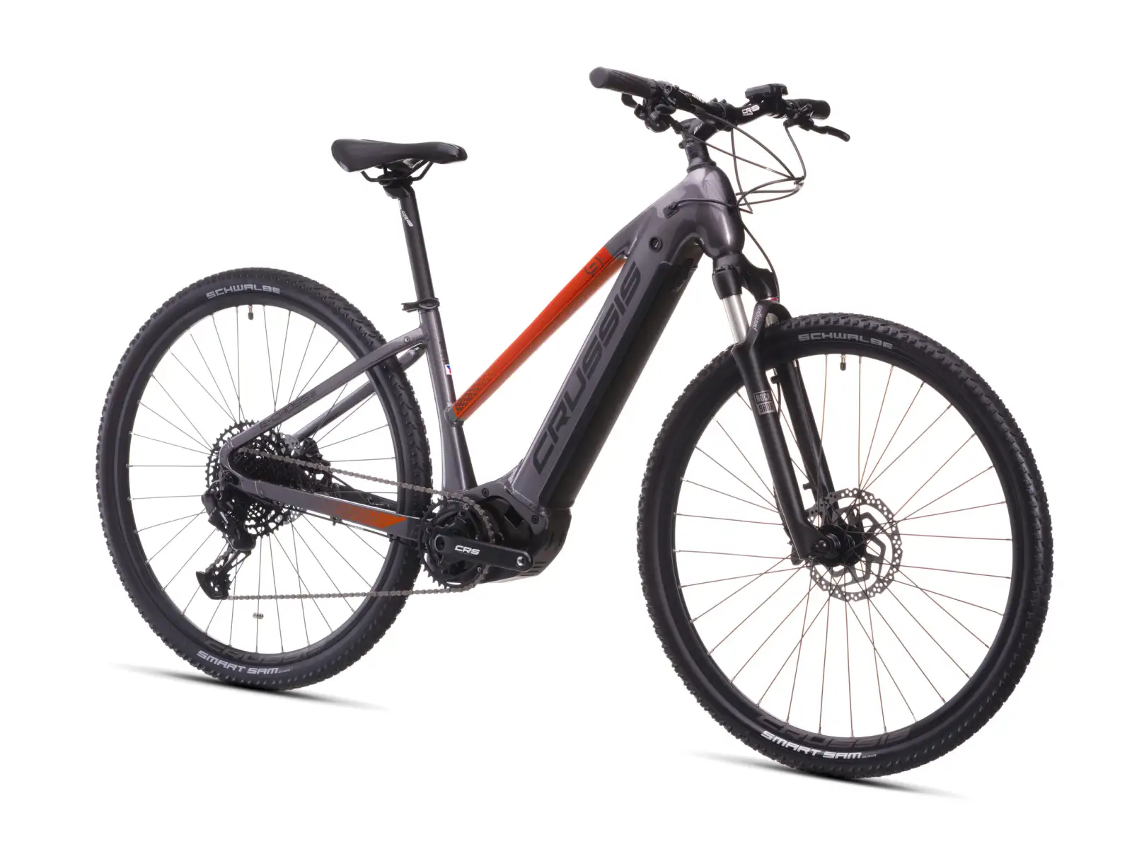 Crussis e-Cross low 9.11 715Wh krosové elektrokolo