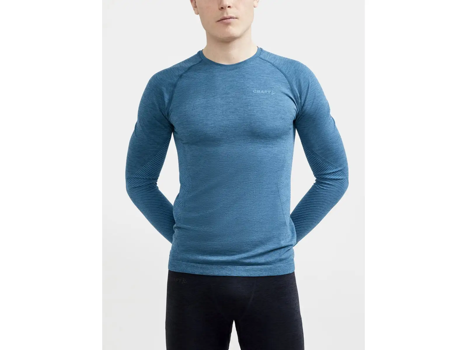 Craft Core Dry Active Comfort pánské triko dlouhý rukáv zelená
