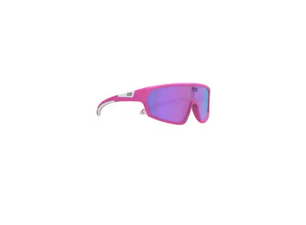 Neon Loop dětské sluneční brýle Pink Fluo/Mirror Violet