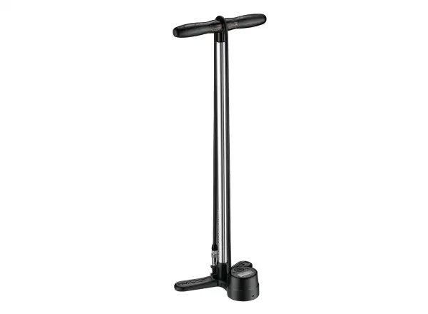 Lezyne Shock Digital Drive dílenská pumpa stříbrná