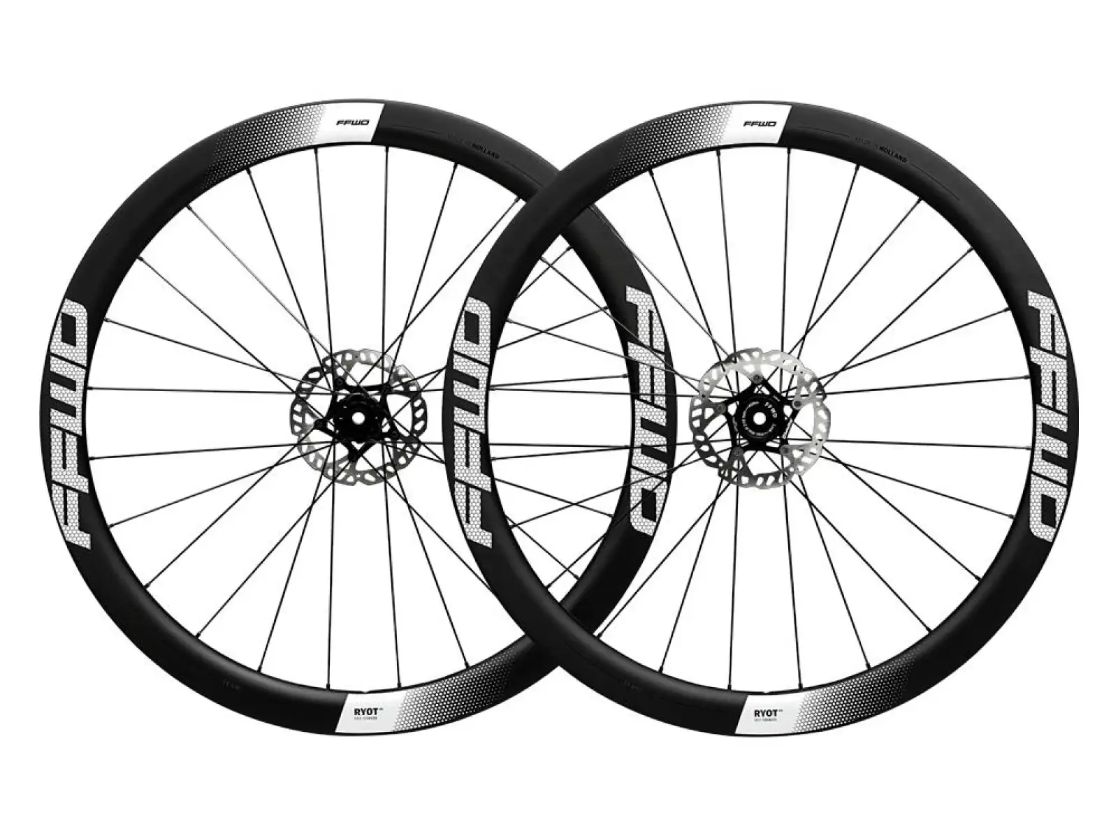 FFWD RYOT44 FFWD 2:1 silniční vypletená kola galusková White ořech Campagnolo