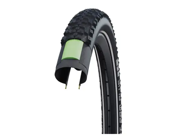 Schwalbe Smart Sam Plus Performance DD GreenGuard 27,5x2,25" MTB plášť drát Black Reflex