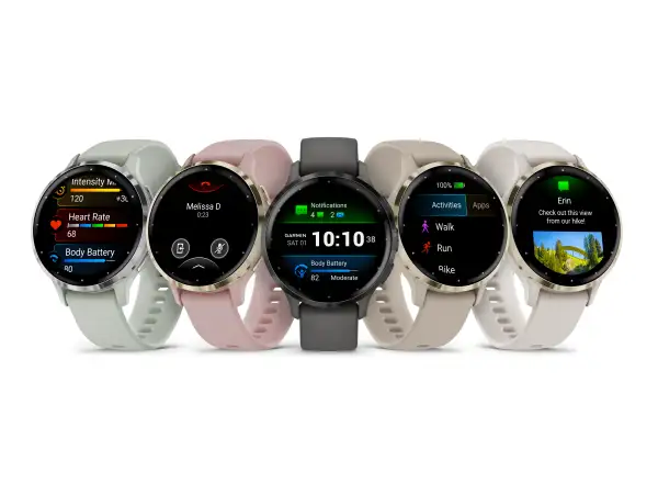 Garmin Venu 3S chytré hodinky Soft Gold/French Gray