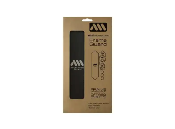 All Mountain Style ochranné polepy na rám basic Black/Silver