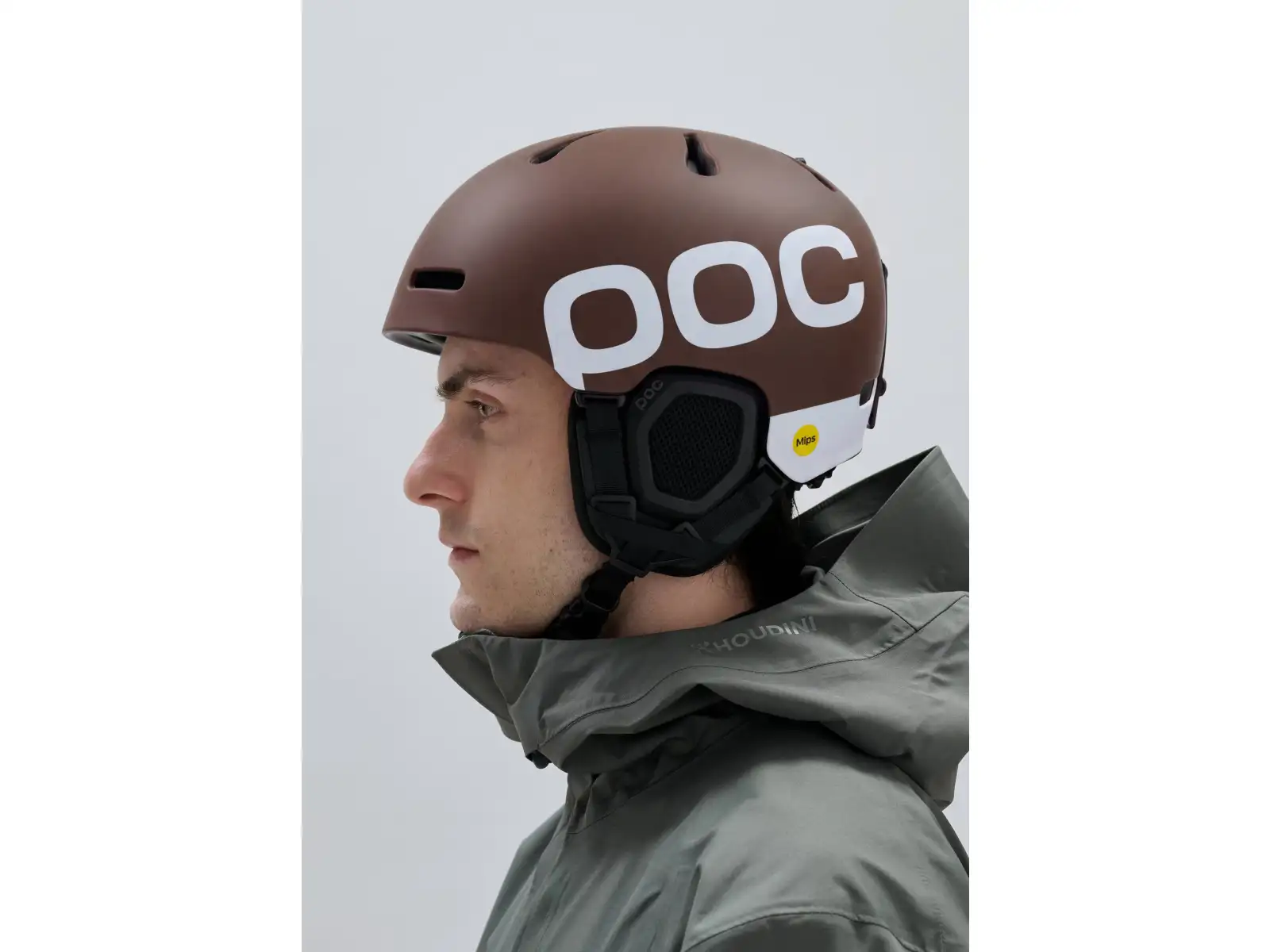 POC Fornix BC lyžařská přilba Bronzite Brown Matt