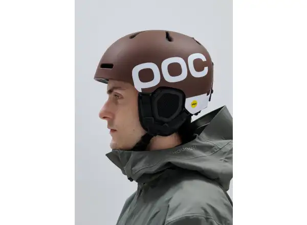 POC Fornix BC lyžařská přilba Bronzite Brown Matt