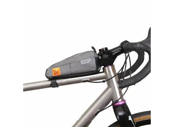 Woho X-Touring Top-Tube  brašna na rám 850 ml Honeycomb Iron šedivá