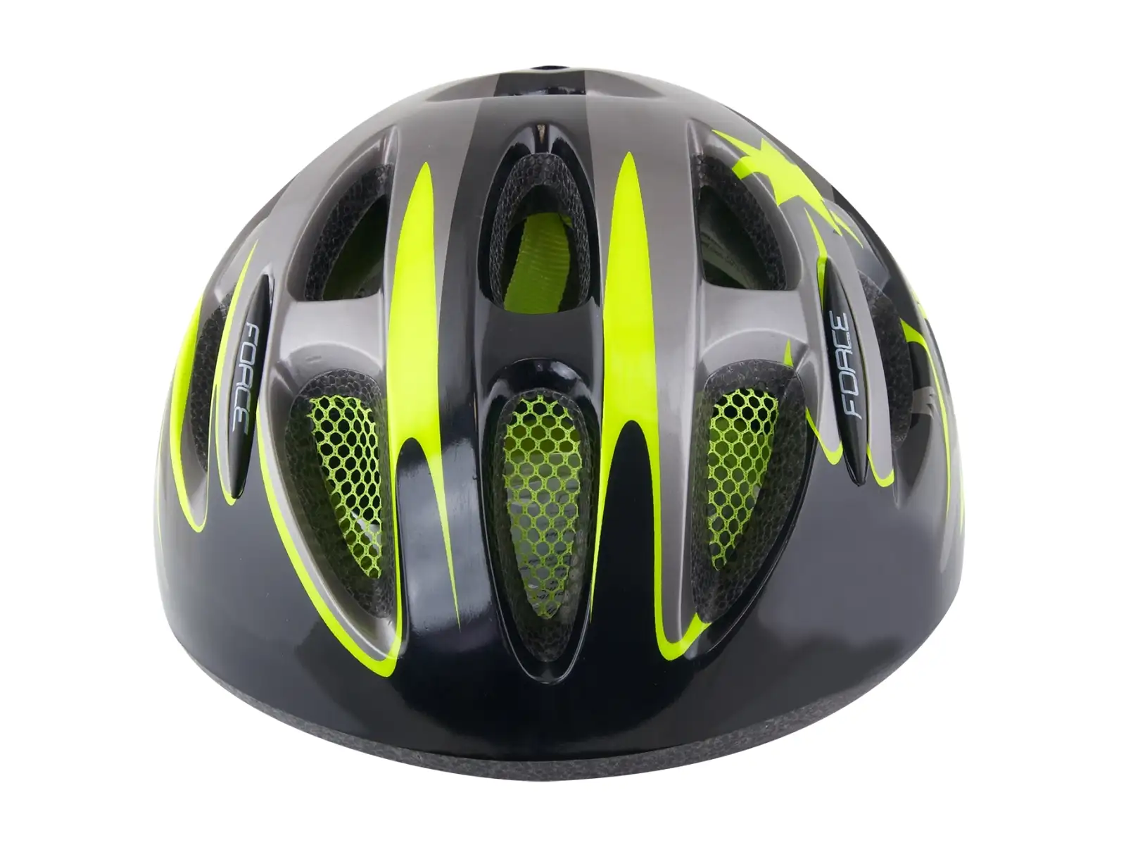 Force Lark dětská přilba černá/fluo