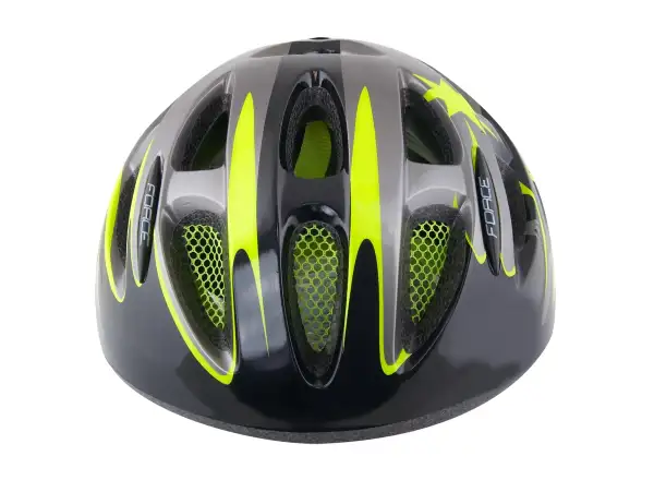 Force Lark dětská přilba černá/fluo