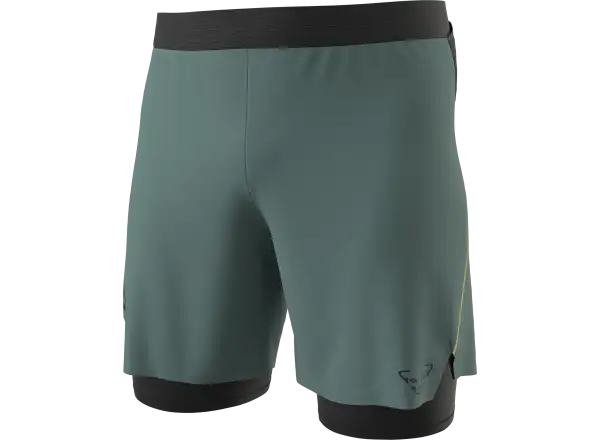 Dynafit Alpine Pro 2v1 pánské běžecké kraťasy Atlantic