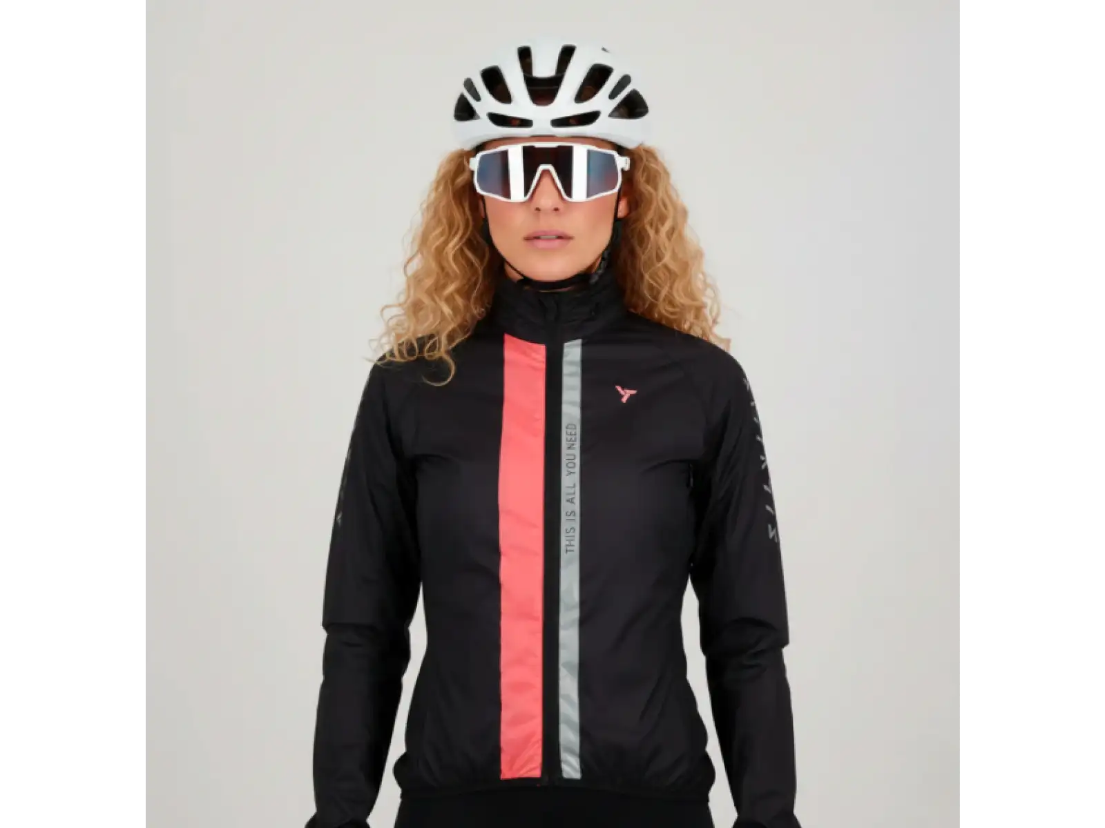 Silvini Gela dámská bunda Black/Coral
