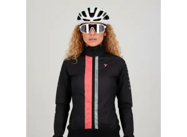 Silvini Gela dámská bunda Black/Coral