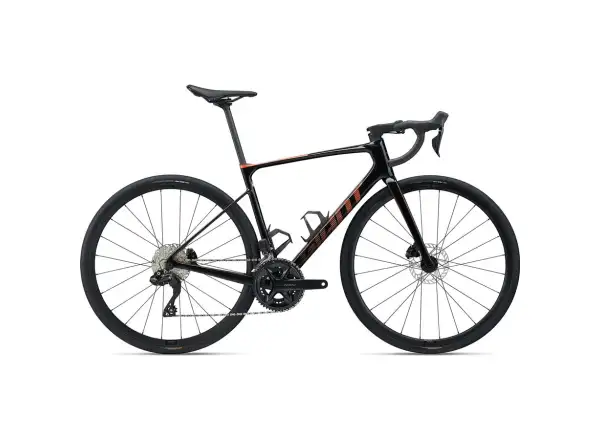 Giant Defy Advanced 1 silniční kolo black/helios orange