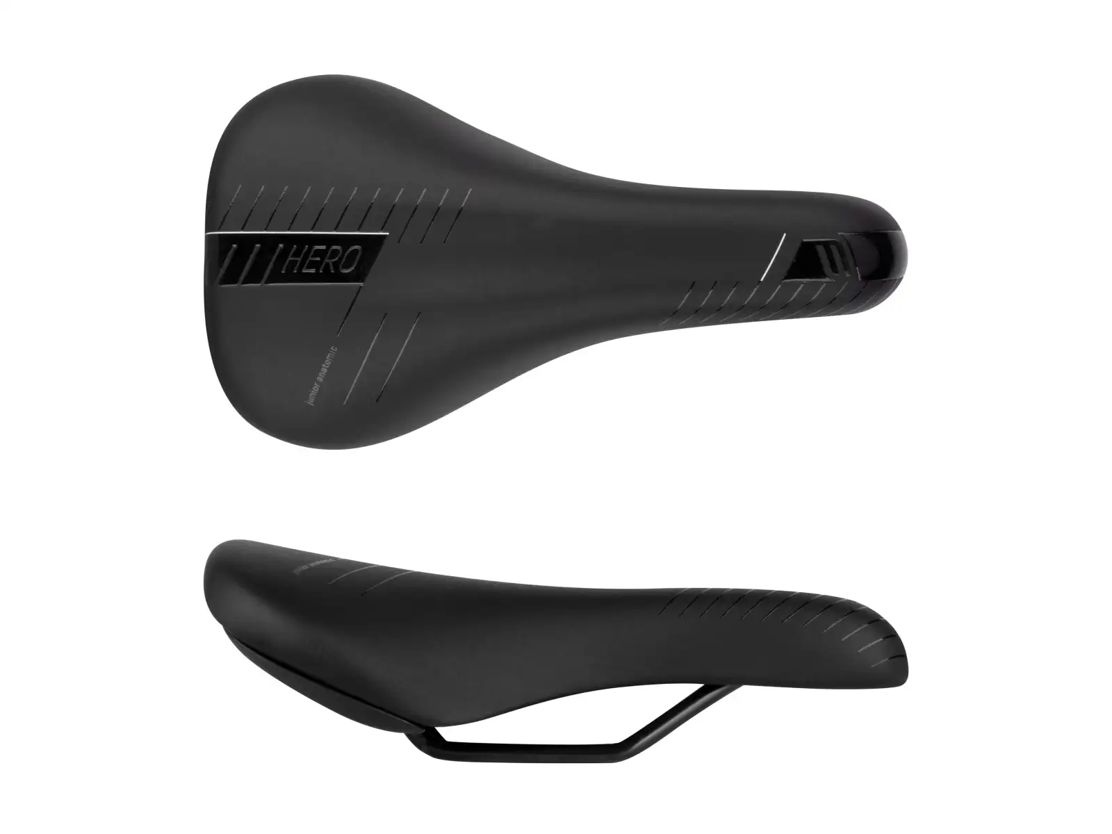 Force Hero dětské sedlo 20-24" černo-bílá