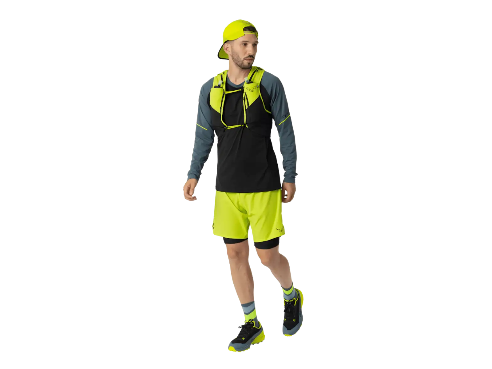 Dynafit Ultra 12 l běžecká vesta Ultra Yellow/Black Out