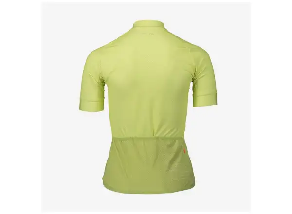 POC Essential Road Logo Jersey dámský dres krátký rukáv Lemon Calcite
