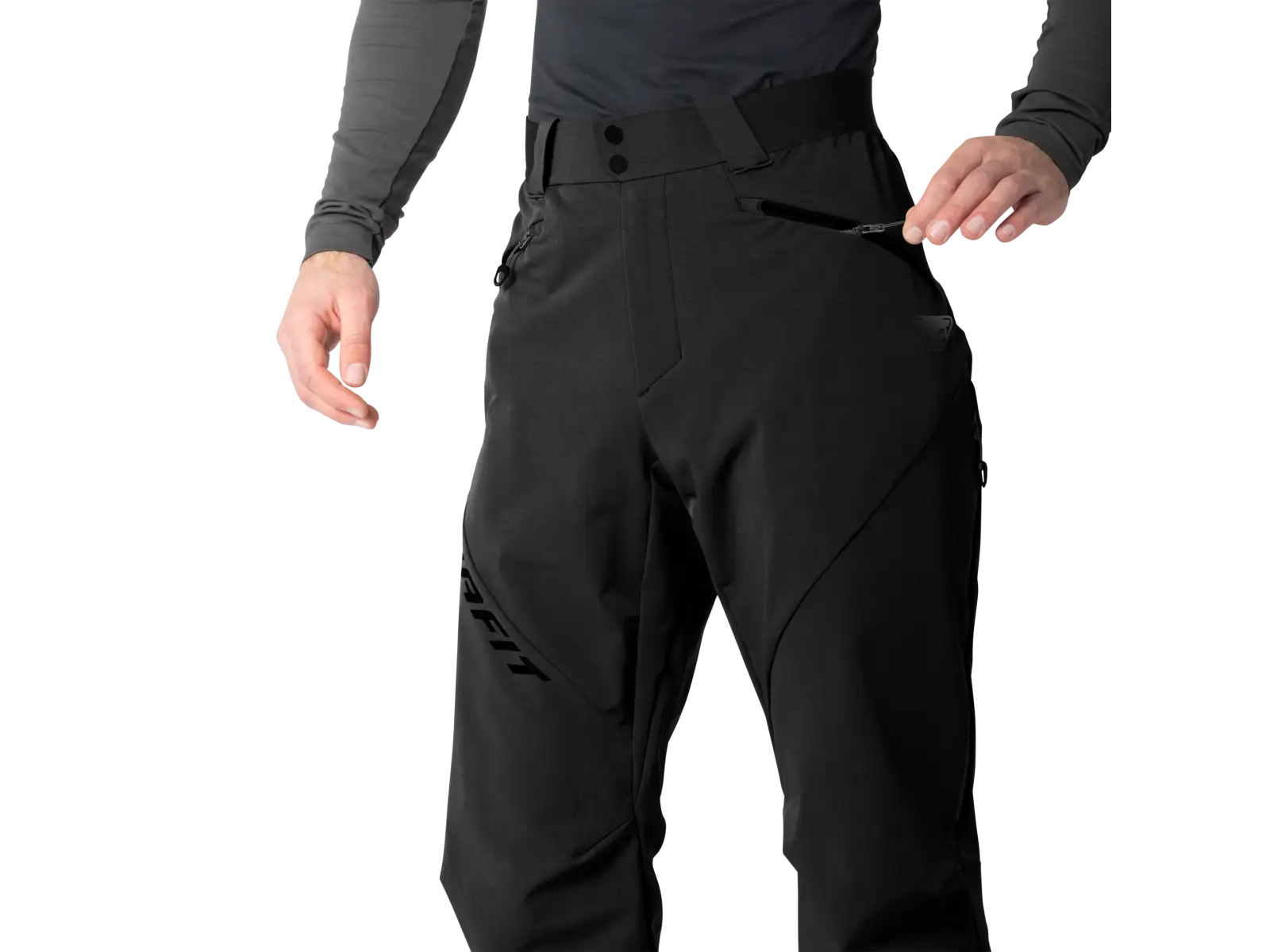 Dynafit TLT Touring Dynastretch pánské skitouringové kalhoty Black Out