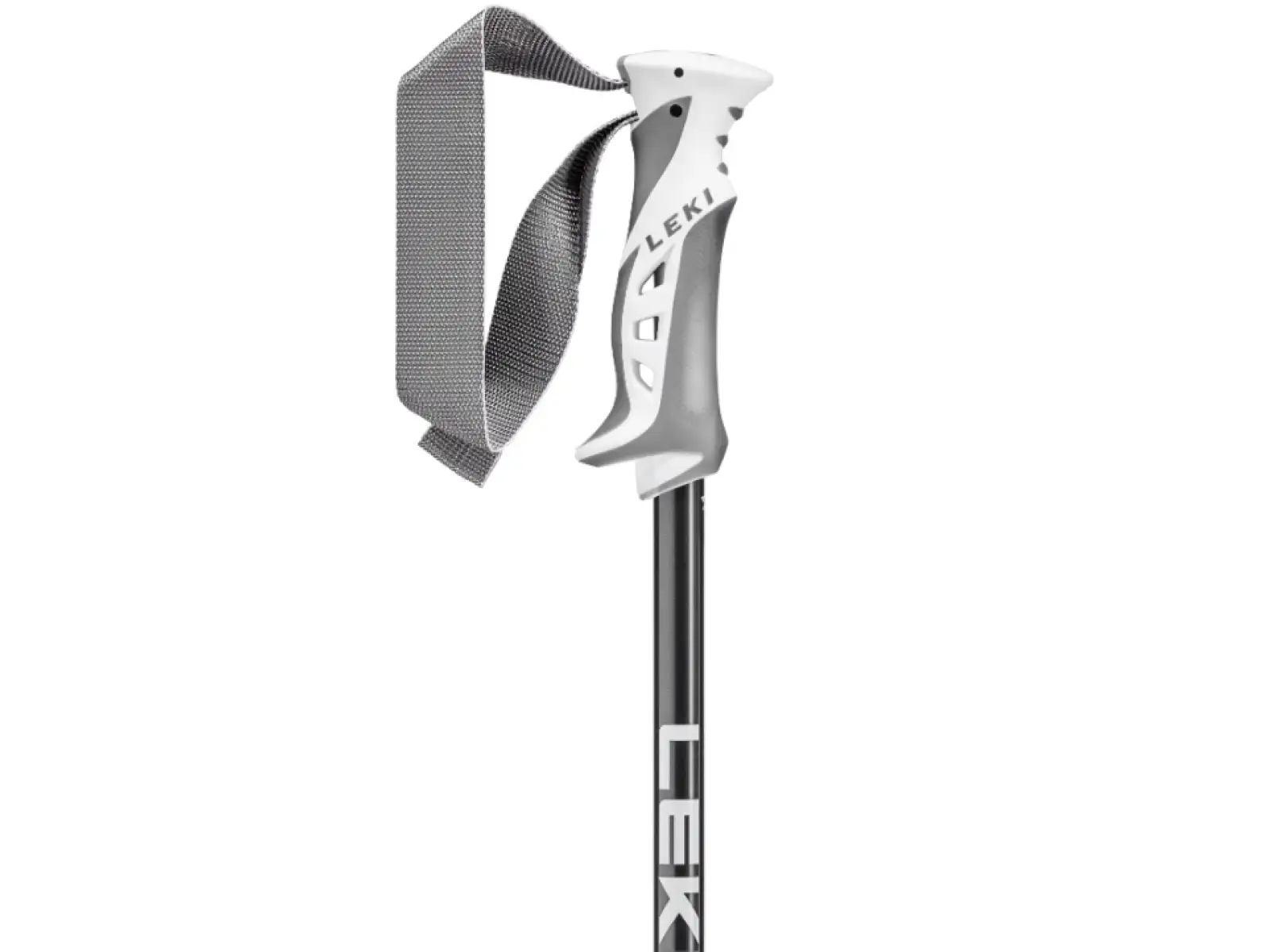 Leki Bliss sjezdové hole Gunmetal/Dark Anthracite/White