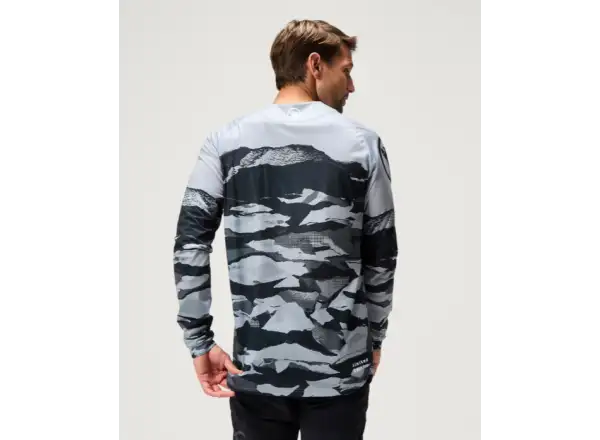 Endura LTD Mountain Camo pánský dres dlouhý rukáv Black